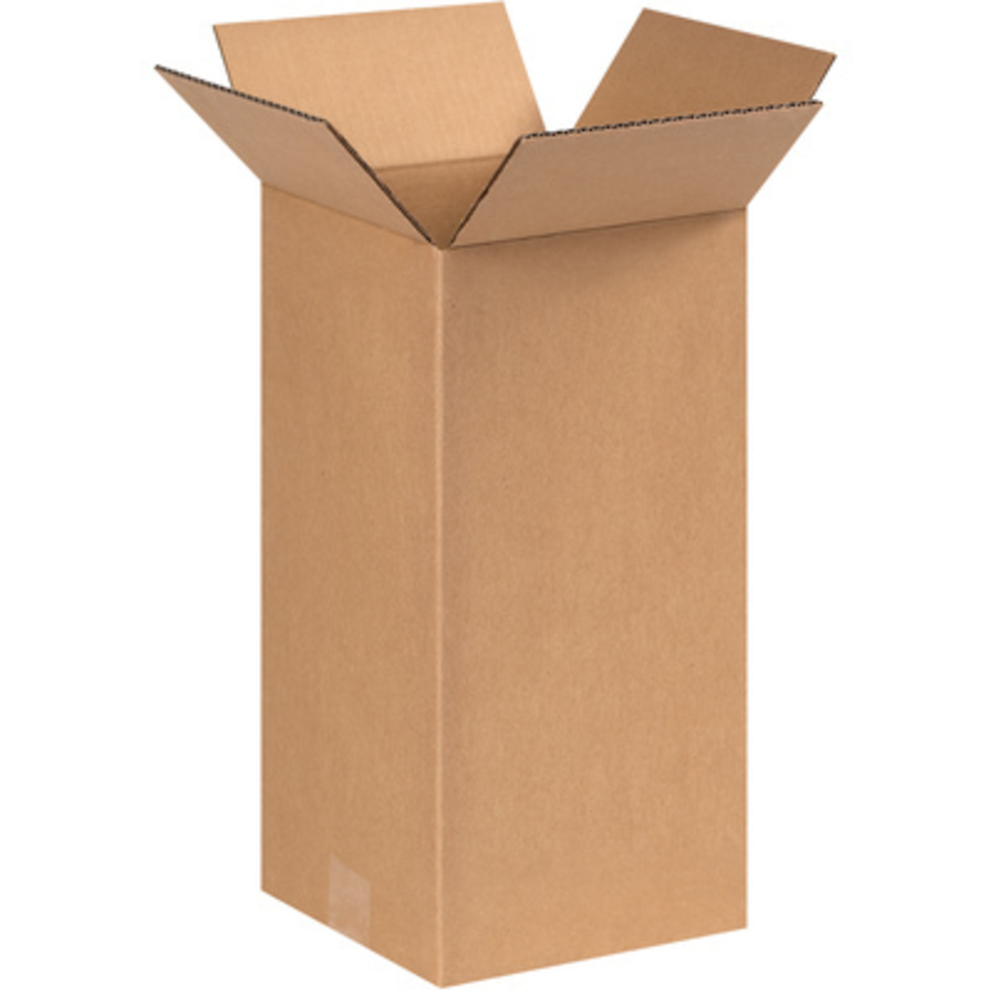 Stock Packaging Tall Corrugated Boxes — 8in. x 8in. x 16in., 25 Pcs, Model# 8816